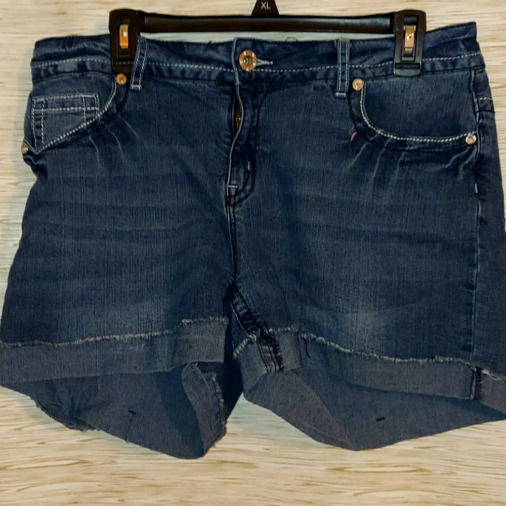 Karma Blue jean shorts